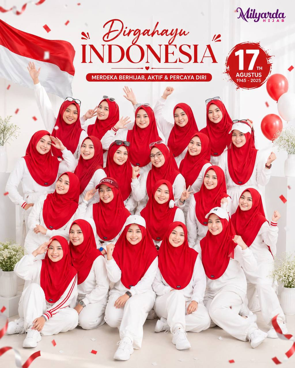 Bergo Maudy Special Kemerdekaan
