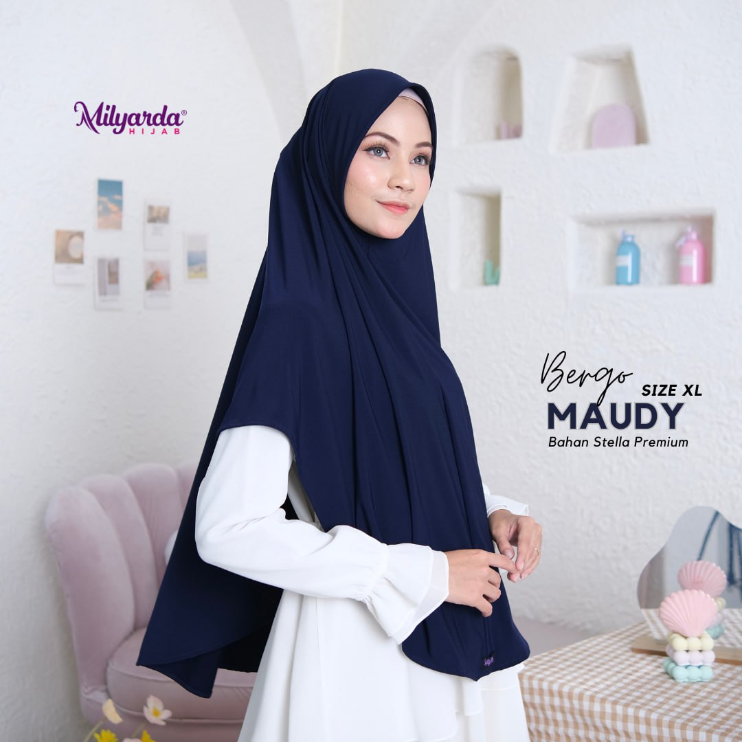 Hijab Bergo Maudy XL