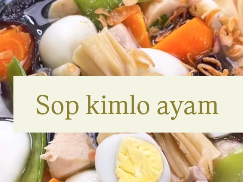 Sop Kimlo Ayam