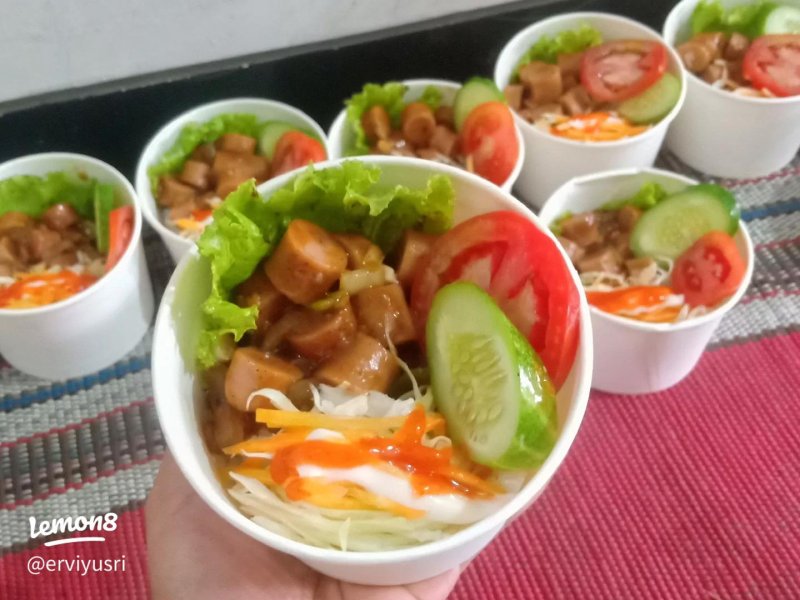 Paket Nasi Box J (nasi sosis BP)