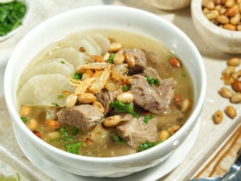Paket Nasi Box Q (nasi soto sapi)