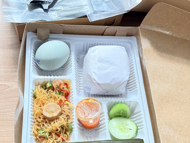 Nasi Box Paket Pepes Ikan Mas