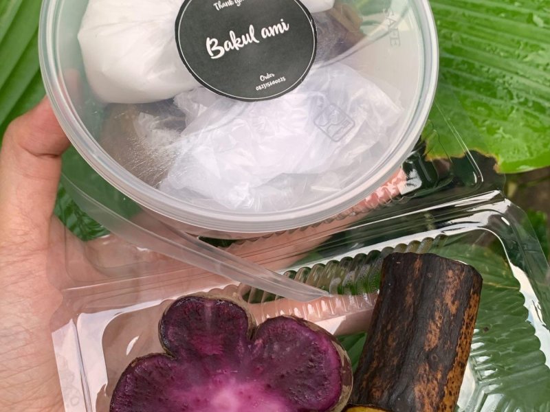 Bubur kacang mix rebusan 