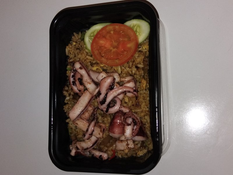 Nasi goreng cumi